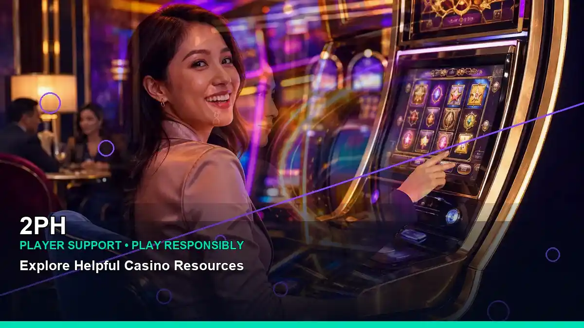 2PH layered collage burst free spins slot games highlighting mobile-friendly casino play